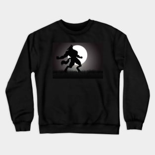 Howlin' At the Moon Crewneck Sweatshirt